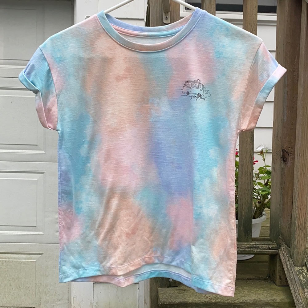Pastel tie dye